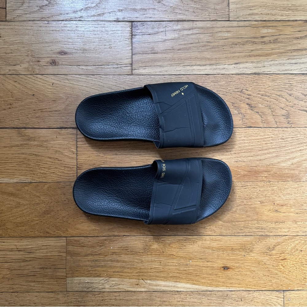 black Raf Simons slides (size: 4) - Picture 4 of 8